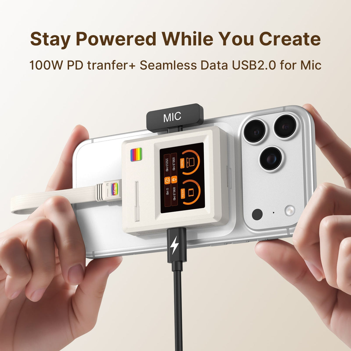 Retro Magnetic M.2 2230 10Gbps SSD NVMe Enclosure