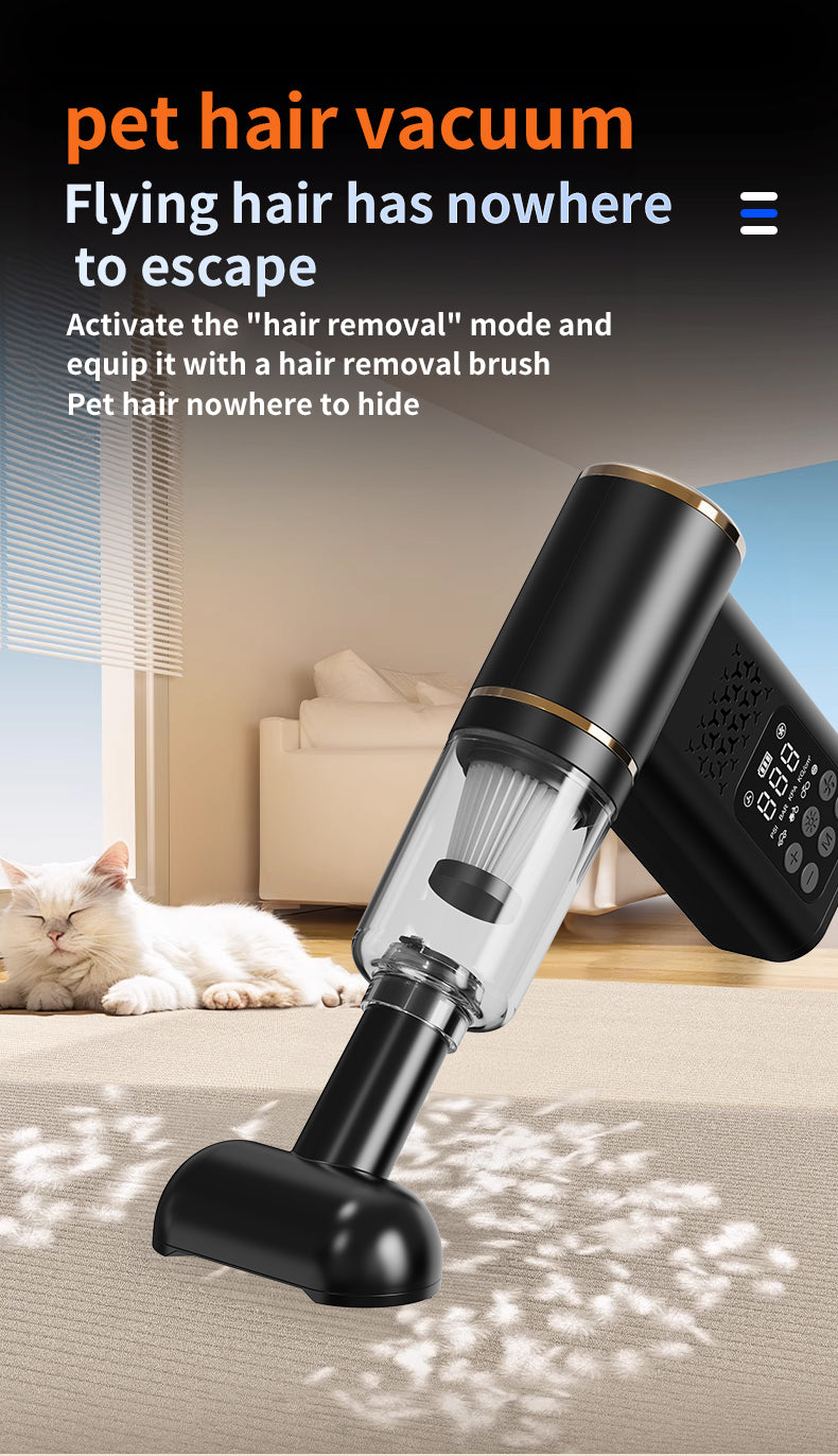 KORVA AirVac Pro 5-in-1 Cordless Car Vacuum + Tire Inflator