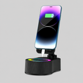 SonicDrop Dock – No-Pair Magic Speaker & Charging Stand