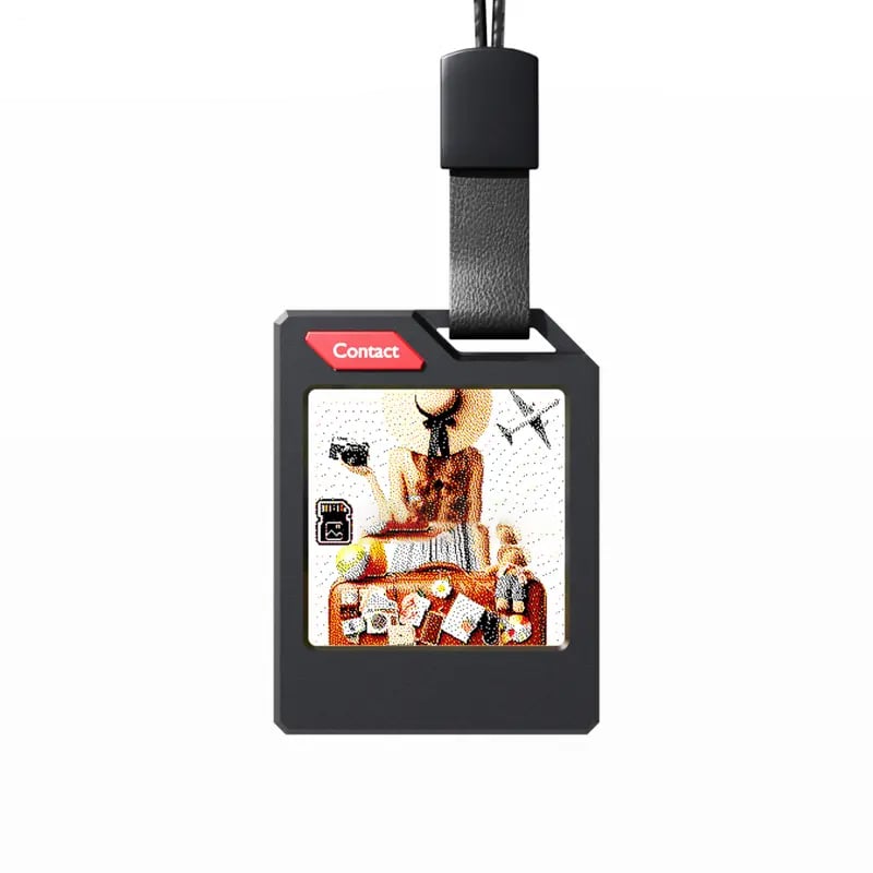 E-Ink Smart Tag — Customizable Photo Tracker for Apple Find My