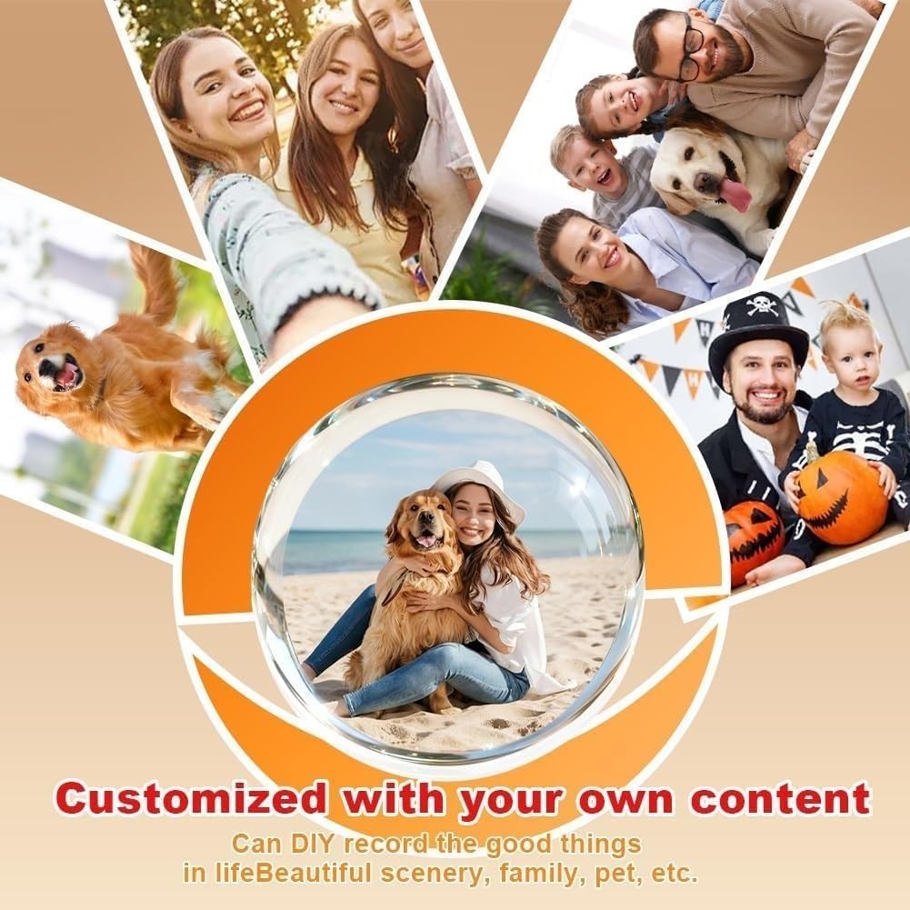 LumiOrb WiFi Crystal Ball – 3D Video & Photo Memory Sphere
