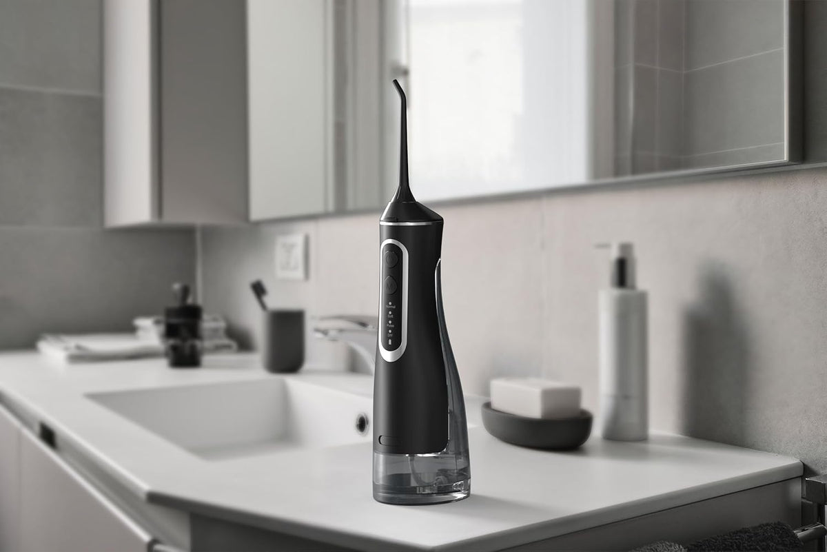 HydroPulse Pro – Portable Water Flosser with 4 Modes & 8 Tips
