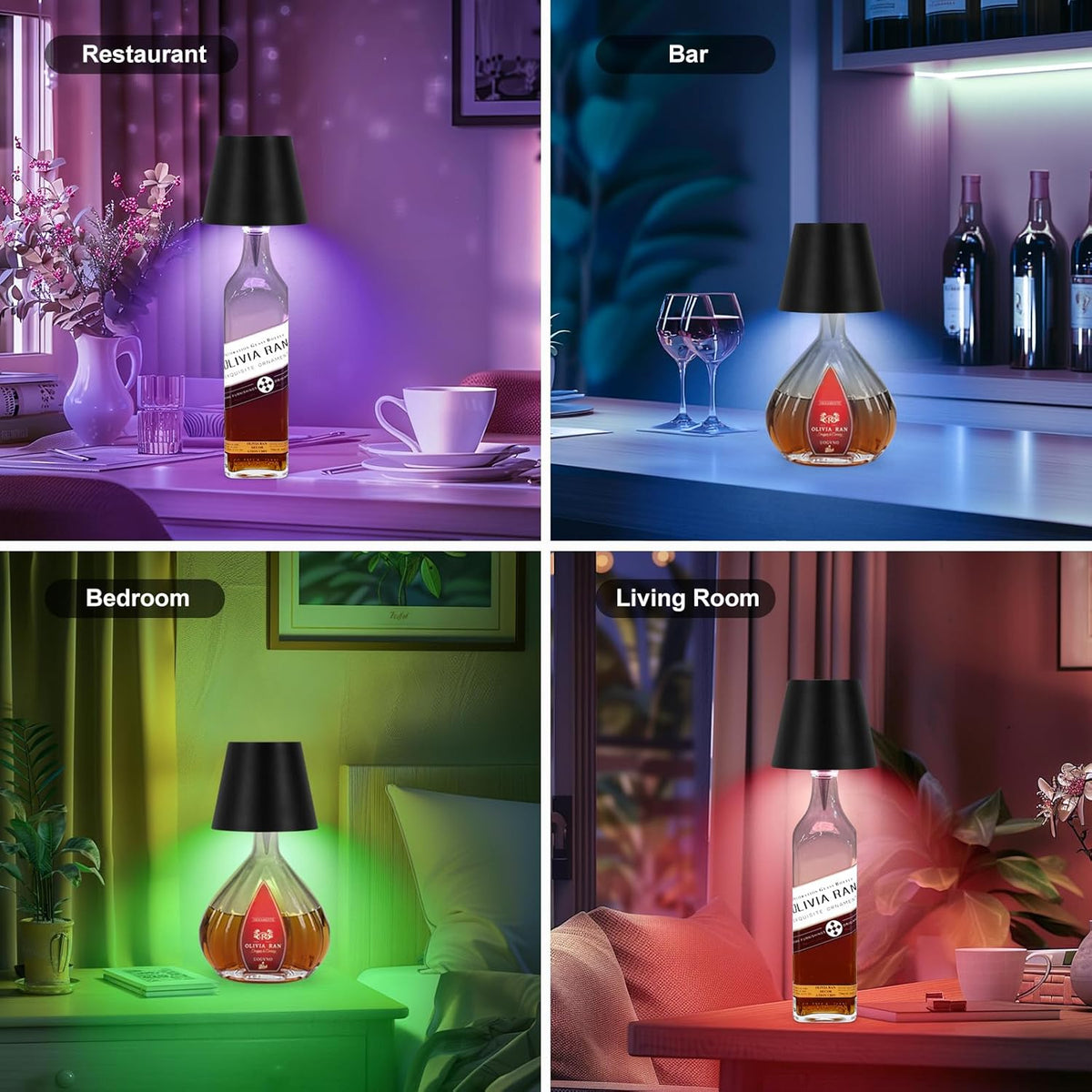 Gen.2 BottleGlow™ RGB Touch Lamp