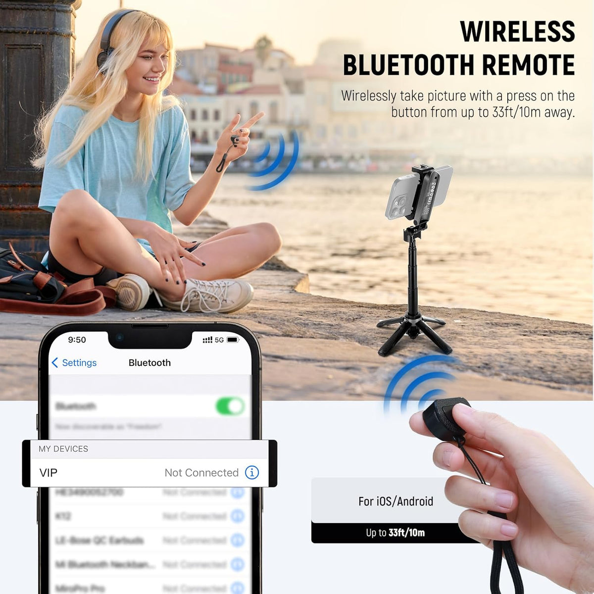 SnapPro 3-in-1 Creator Stick – Tripod, Selfie, Grip
