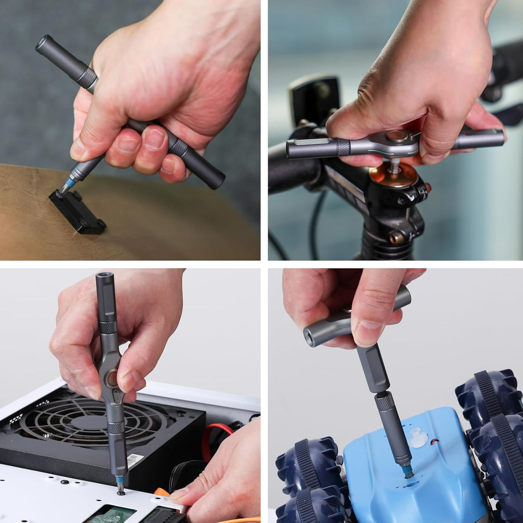 MagSnap Ratchet Precision Screwdriver Set – Modular Magnetic Repair Kit