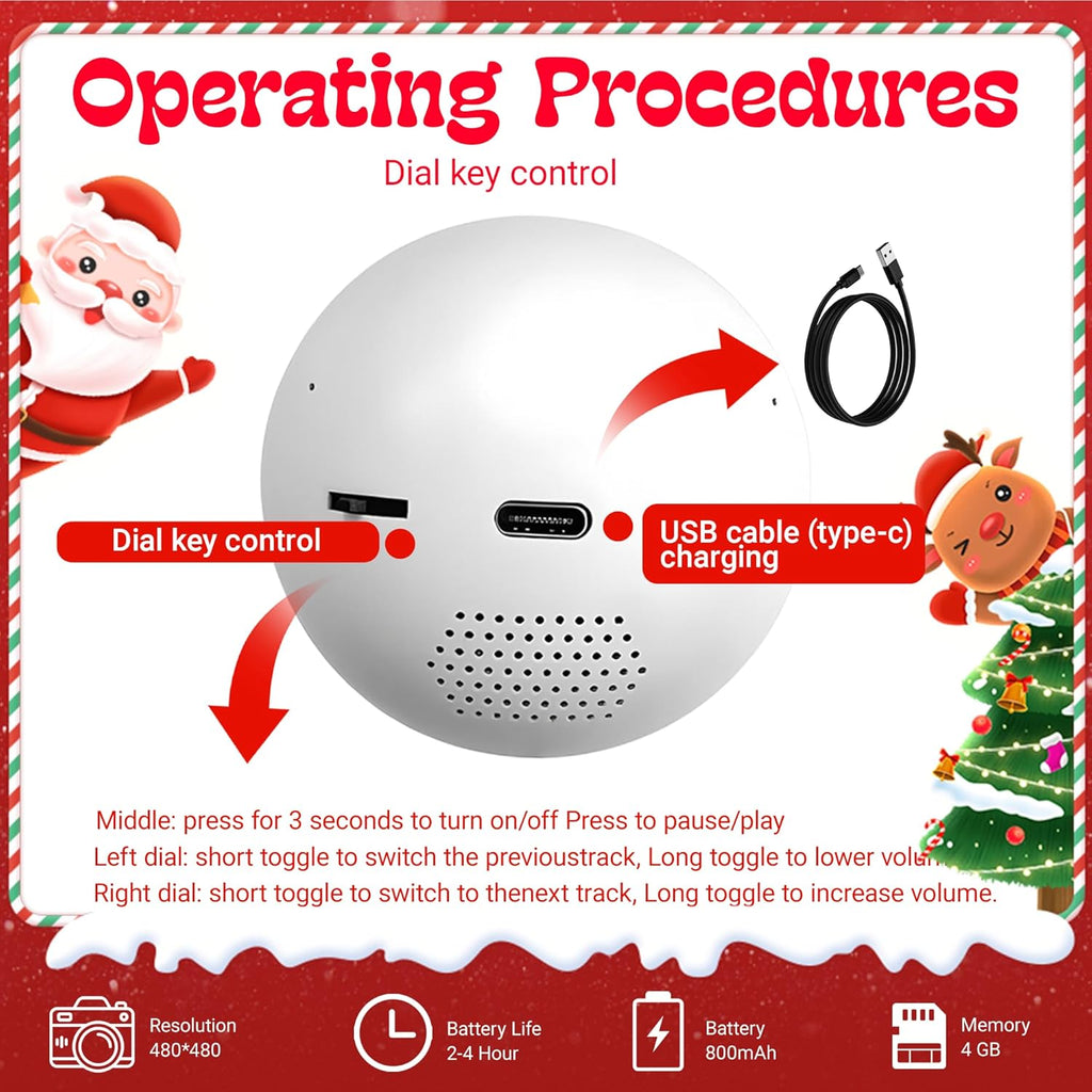 LumiOrb WiFi Crystal Ball – 3D Video & Photo Memory Sphere