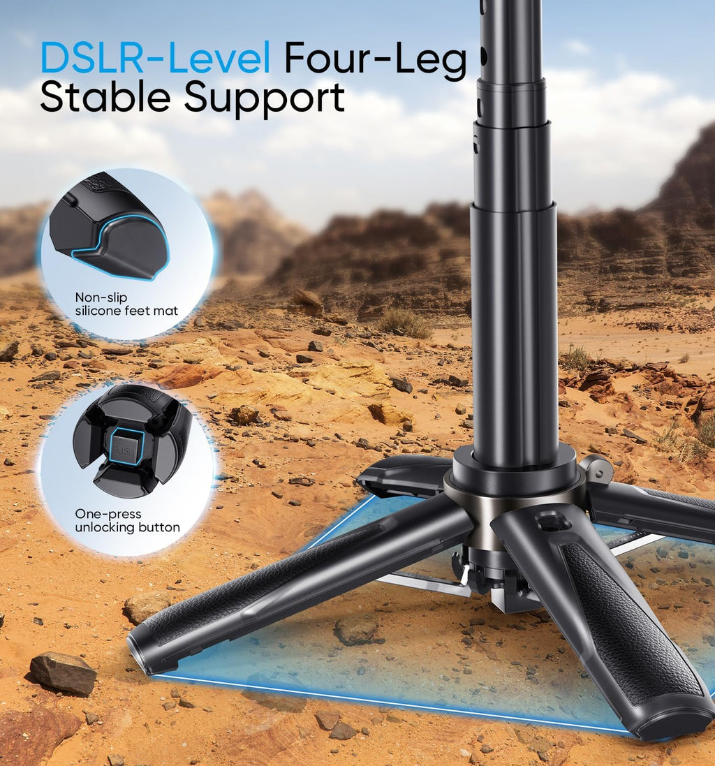 SnapPro 3-in-1 Creator Stick – Tripod, Selfie, Grip
