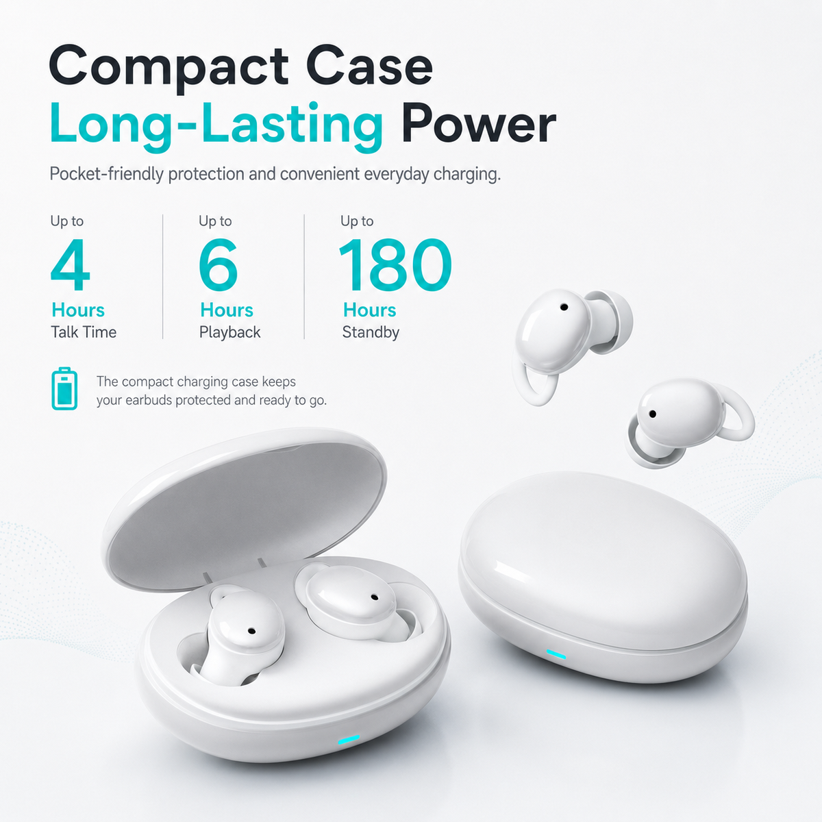InvisibleFit Sleep ANC Earbuds