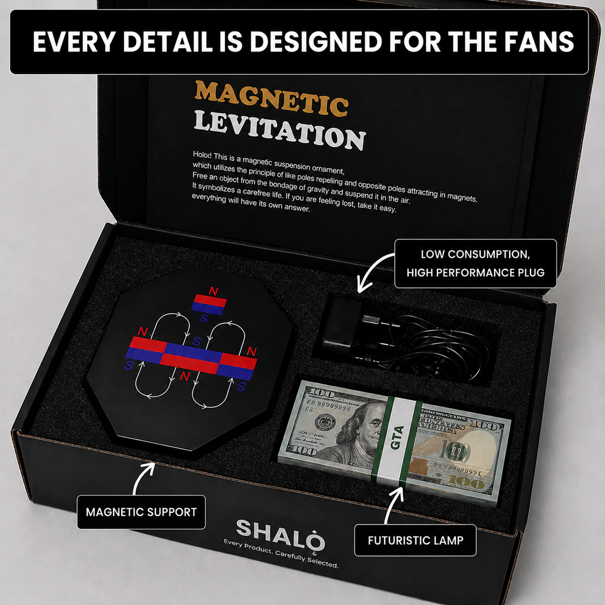 SHALODALO™ GTA Floating Money Lamp