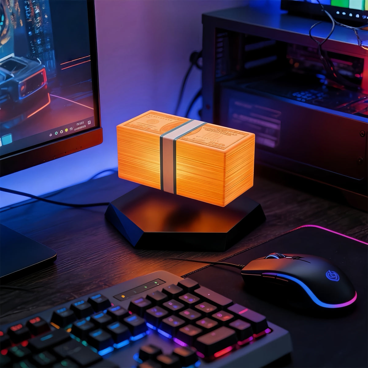 Magnetic Levitation Game Cash Lamp