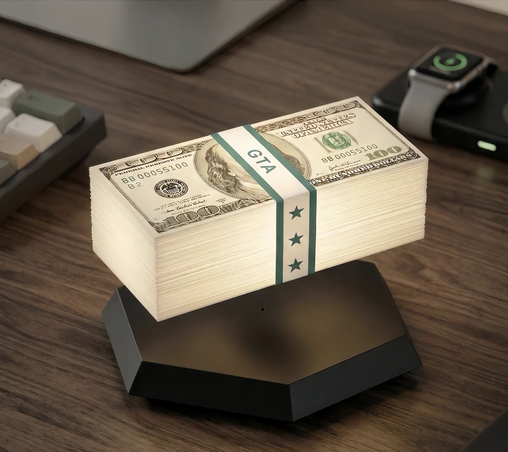Magnetic Levitation Game Cash Lamp