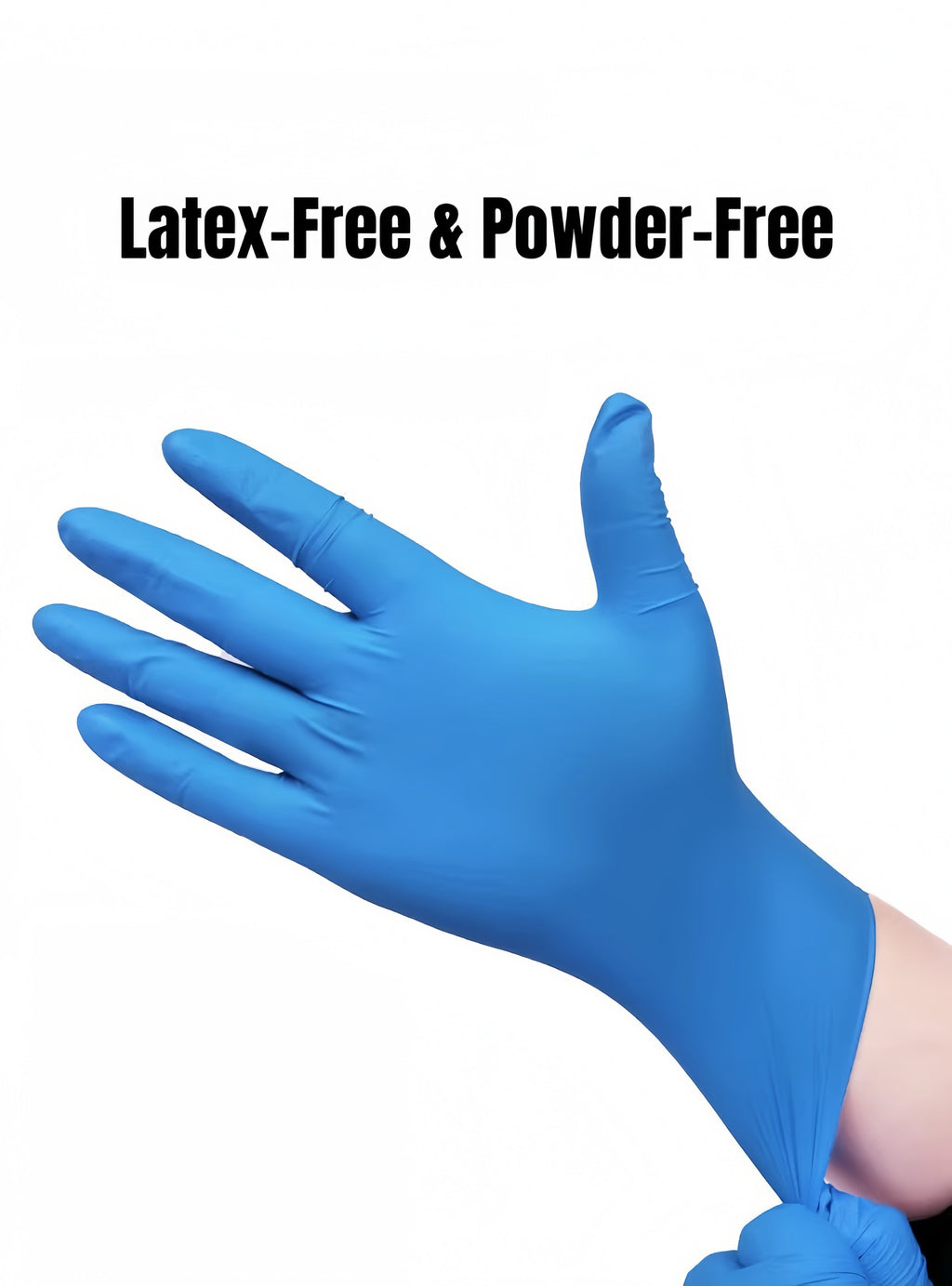 Multi-Purpose Thick Nitrile Gloves – Touchscreen-Friendly, Powder-Free & Latex-Free, Chemical-Resistant