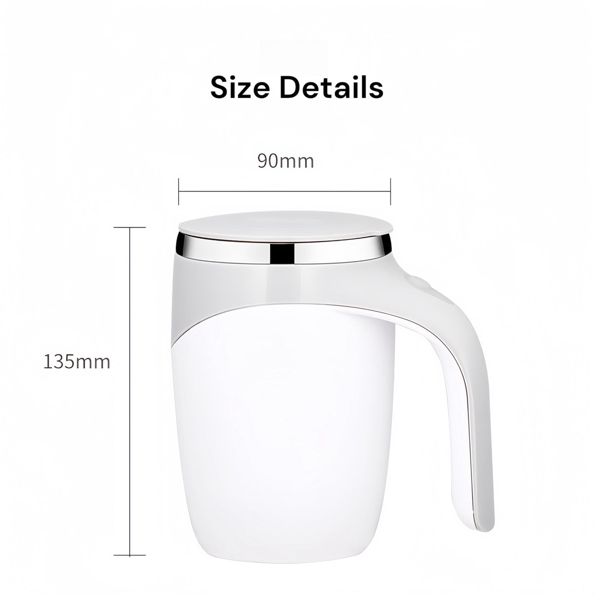 StirMate Magnetic Auto Stirring Cup