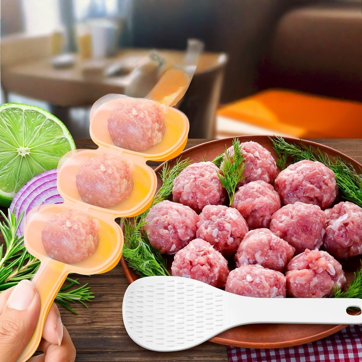 2 pcs Rice Ball Shaker Set – Easy DIY Rice Ball Maker