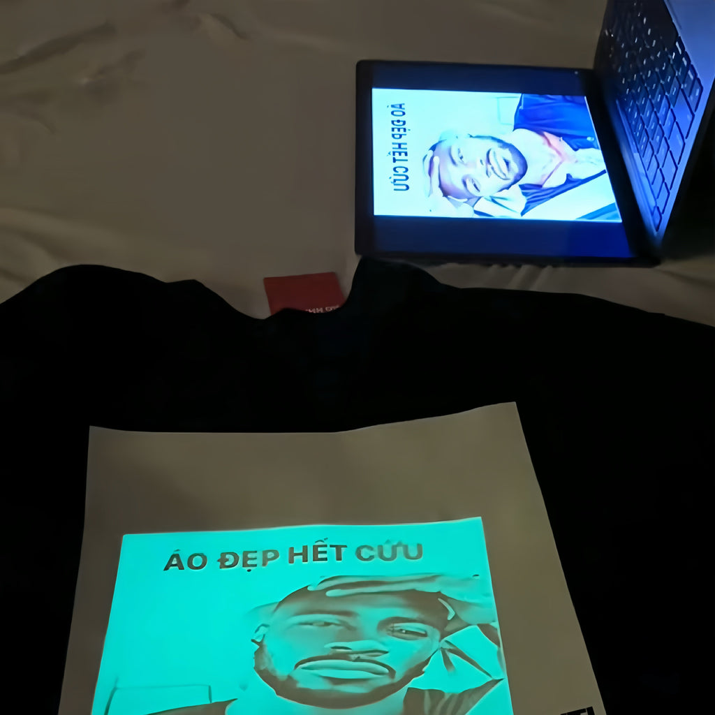 GlowCanvas Tee – Light-Activated Drawing T-Shirt