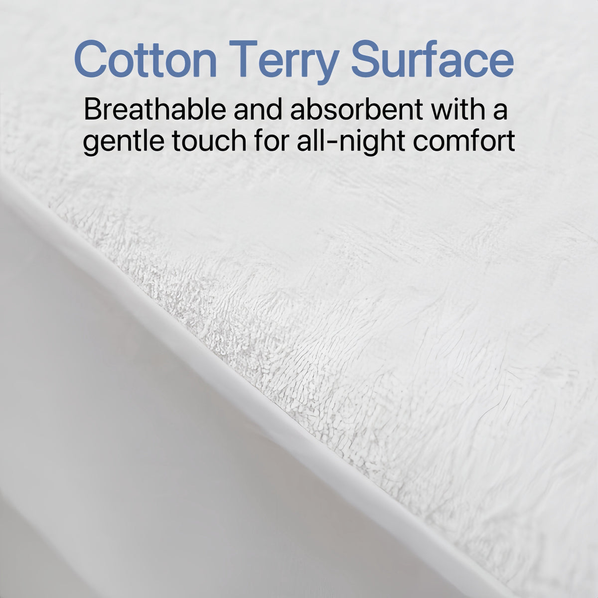 SleepGuard Premium Cotton Waterproof Mattress Protector