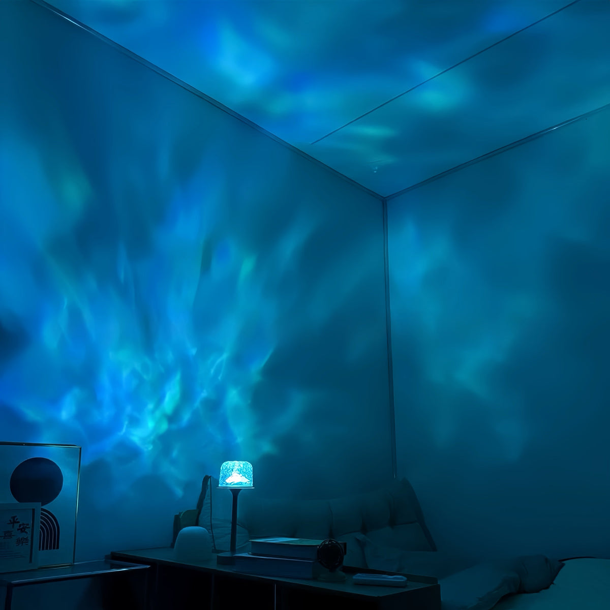 RippleGlow Dual-Mode Ambient Lamp