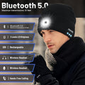 Smart Bluetooth Beanie with Headlamp
