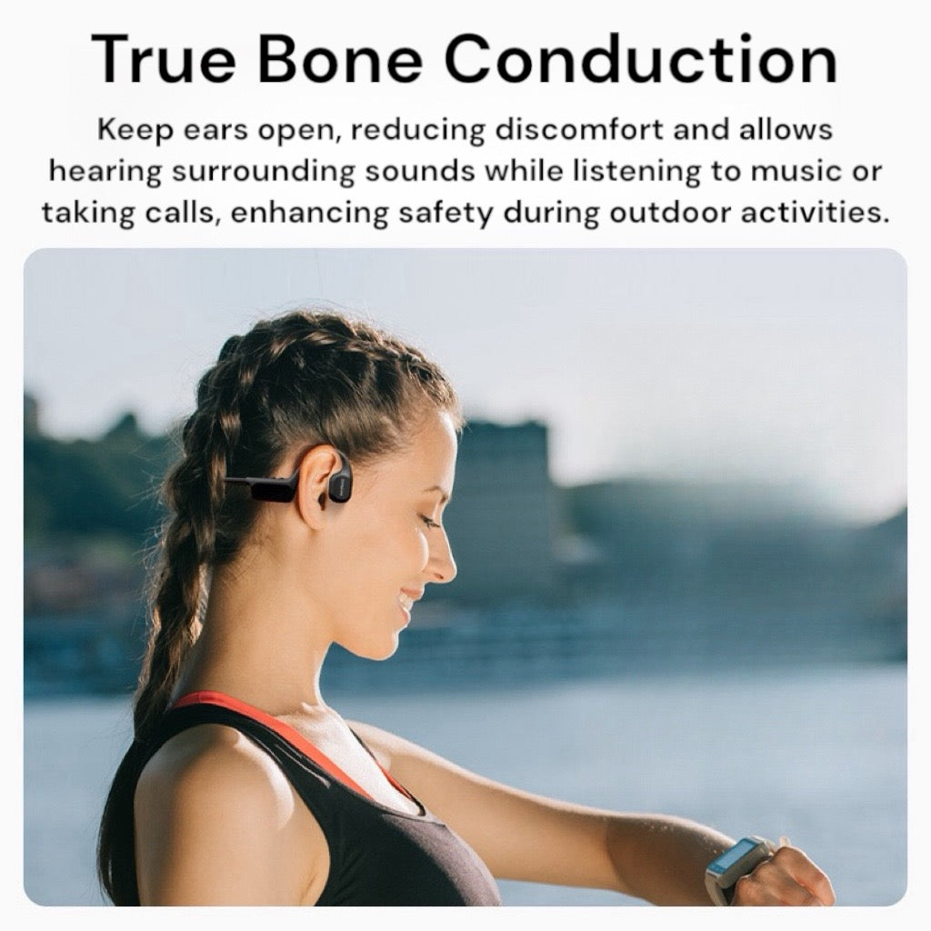 AquaVibe Swim-Proof Bone Conduction Headphones