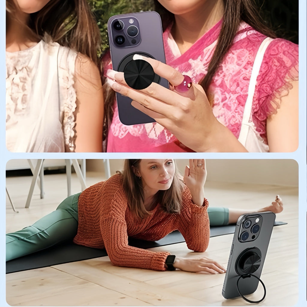 MagGrip 360 Stand – Snap-On Grip, Stand & Mirror in One