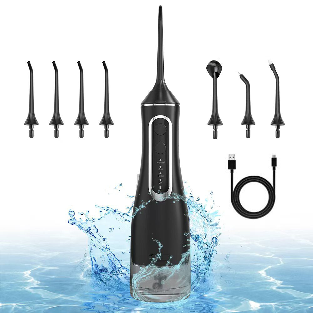 HydroPulse Pro – Portable Water Flosser with 4 Modes & 8 Tips